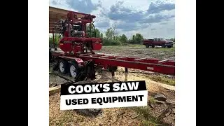 Used Cook's Saw HD3238 Sawmill and Norwood HD36V2 Sawmill for Sale
