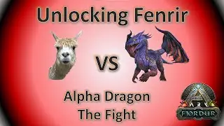 ARK  Survival Evolved : Alpha Dragon Solo on Fjordur - (Official PS5)