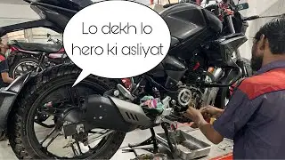 5th service hero xtreme 125R || Don’t buy hero bikes 🐷