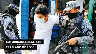 Autoridades trasladan reos a centros penitenciarios