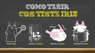 Como teñir con TINTE IRIS