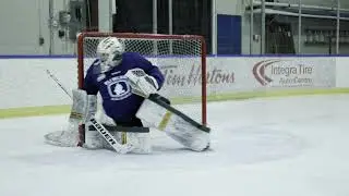 Lead Leg Recoveries and Path of Direction | Goaltender Training with Eli Wilson