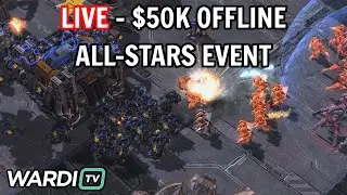 LIVE : $50K Offline All-Stars Event - Clem, Reynor, herO, MMA, Oliveira & more! [StarCraft 2]