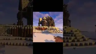 Winter Christmas Castle ❄️🏰 | Timelapse Build | Tutorial | #minecraft