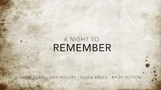 A Night To Remember- Prom Horror Stories