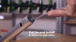 Micro Scooter repair: replacing the push button on the handlebar