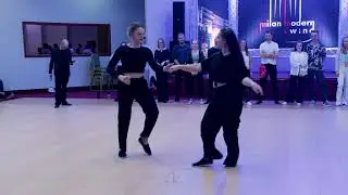 Anna Krzyśko & Vicky Vasiliauskaite - 1st place Strictly Intermediate - Milan Modern Swing 2024