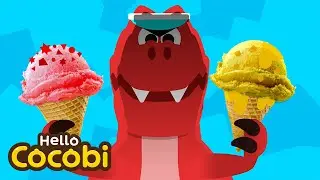 The Tyrannosaurus Rex is Selling Ice Cream😱🦖Kids Songs & Nursery Rhymes | Hello Cocobi