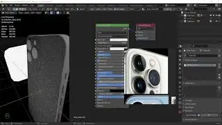 How To Model IPhone 13 Pro Max In Blender 2.93 Product Visualisation Tutorial Screen Record Timlapse