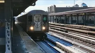 MTA Subway: R62A 4 Train at Kingsbridge Road