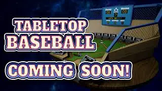 Tabletop Baseball Gameplay Trailer - Arcade Indie Game
