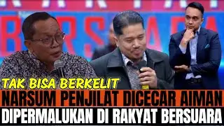 NARASUMBER PENJILAT DIPERMALUKAN OLEH AIMAN DI RAKYAT BERSUARA !!