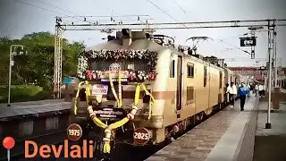 Panchavati Express completes half century (50) years of service! Mini-vlog [Devlali Railway Station]