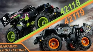 Разбор новых PullBack наборов Лего Техник 42118 и 42119 / Первое мнение / LEGO TECHNIC новинки 2021