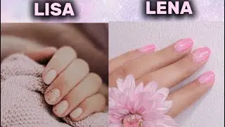 LISA OR LENA|NAILS 💞 #lisaorlena 