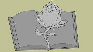 Turning Paper into a Rose | Animation