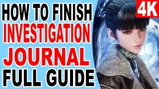 How to Get Investigation Journal, Search Record - Stellar Blade