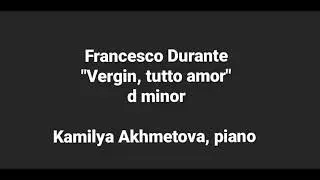 F. Durante ''Vergin, tutto amor