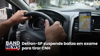 Detran-SP suspende baliza em exame para tirar CNH