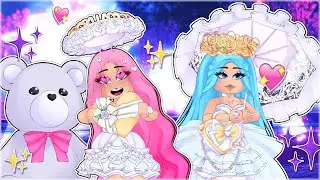 We Wore Our DREAM WEDDING Outfits To The Pageant In Royale High... (Roblox)