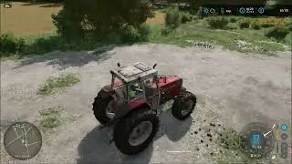 Farming Simulator 22. How to use a towing chain.