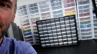 Akro-Mils 64 Drawer Plastic Storage Cabinet Setup & Review