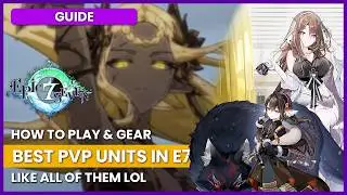 BEST PvP Units 2026 Tier List | MUST BUILD Characters for Arena, Guild War, RTA #epicseven
