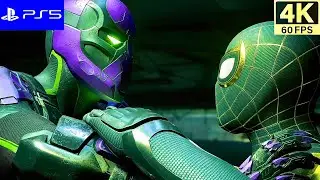 Spiderman Miles Morals V/S Uncle Aaron Davis Boss Fight  [Perfect Dodges] Gameplay on Ps5 Part 20 |