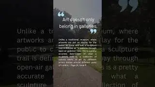 🎨 Sculpture Trail - Mayfair and Regents Park 📖 Art & Culture Issue 4
