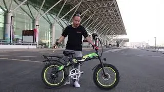 Cyrusher Lakekeisi X2000 Plus 20 Inch Folding Fat Tire Electric Bike Reviews and Test