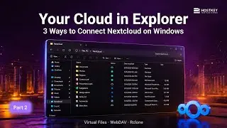 Nextcloud Setup Guide: Virtual Files, WebDAV & Rclone Explained (3 Ways to Connect Cloud to PC)