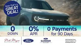 Summer Closeout Event at Nick Mayer Ford Mayfield!