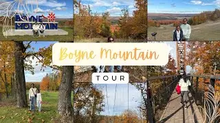 Boyne Mountain tour! Traver city, Michigan #travel #traversecity #fallvibes #fallview #tour #boyne 