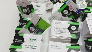 🔥ATM POUCH AS A VISITING CARD GLOSSY LAMINATION BRIGHT FINISH | CUSTOM ATM PAPER POUCHES Vdo. No. 03