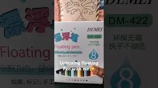 ✨✨Unboxing floating pen with me✨✨ #unboxingvideo  #floatingpen