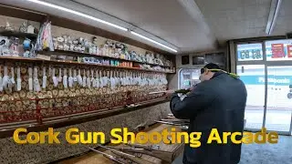 Japan October Cork Gun Shooting Arcade