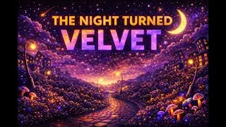 The Night the World Turned Velvet 🌌✨ | A WonderQuest Visual Dream