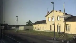 Train trajet de Montchanin &agrave; Dijon-Ville