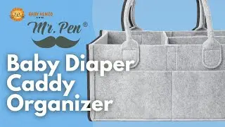 Mr. Pen ⭐ Baby Diaper Caddy Organizer ⭐ Review !!