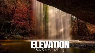 Soft relaxing piano in a cave with water particles meditation