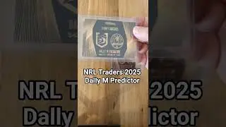 NRL Traders 2025 - Dally M Predictor #nrltraders #nrl #sportscards