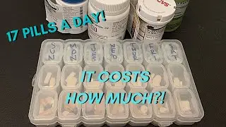 MY DAILY MEDICATION ROUTINE: What My Meds Actually Do and How much They COST WITHOUT INSURANCE [CC]