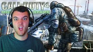 OLD SCHOOL SNIPING MONTAGE!!! Throwback Call of Duty 4: Modern Warfare ACOG Sniper Gameplay!