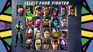 Fight Stick Overlay Test Footage (Ft. Ultimate Mortal Kombat 3)
