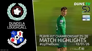 Match Highlights - Dundela Vs Loughgall - 13th January 2026
