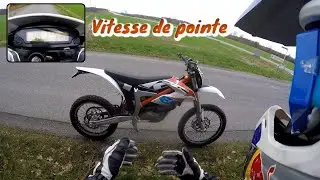 Vitesse max - Top speed KTM Freeride électrique ex-c 💯 🏁