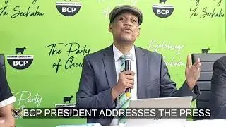 ВИДЕО: Думеланг Салесандо выступает после конференции по пересмотру конституции Ботсваны | Полити...