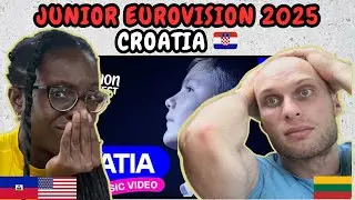 РЕАКЦИЯ НА Марино Вргоч - Снови (Хорватия 🇭🇷 Детское Евровидение 2025) | ПЕРВОЕ СЛУШАНИЕ