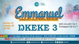 IMANUEL, AVULELE ƑE MAWU NA FƆ̃BUMEMEWO