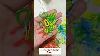 hair accessories #rubber band collection #youtube #merium #insta #onlineearning #smallbussiness